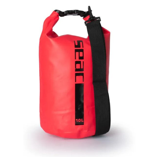 SEAC dry bag, rood, 10 liter