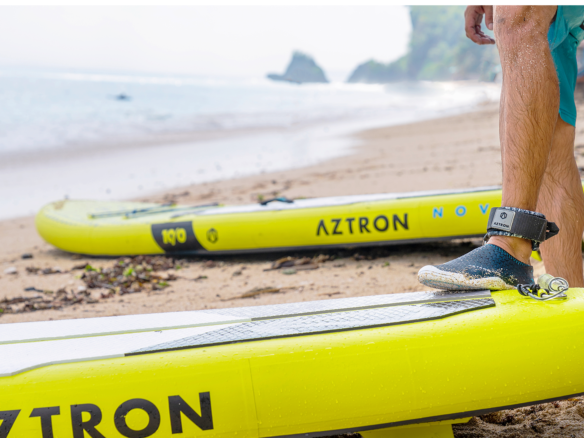 Aztron sup leash 8.0'' enkel koord 244 cm