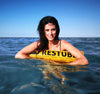Restube beach 50N zwart en blauw