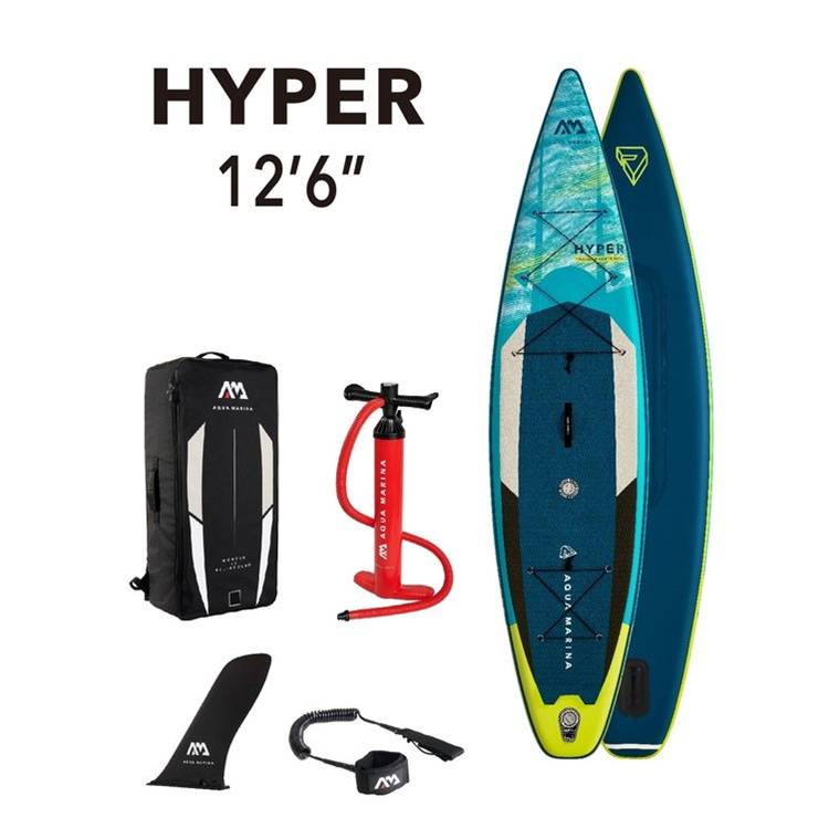 Paddle gonflable Aquamarina Hyper 11.6 2023 randonnée | SUP gonflable Paddle gonflable Aquamarina Hyper 11.6 2023 randonnée | SUP gonflable