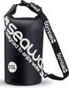 Dry bag Seawag 15 Ltr. Black/White