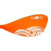 Peddel Moai volledig glasvezel oranje (verstelbaar)