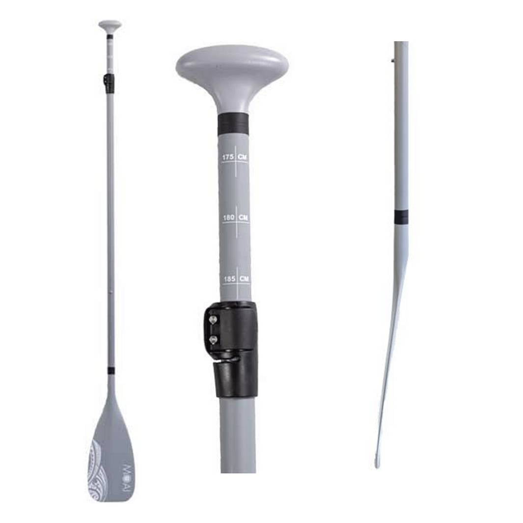 Peddel Moai Full Fiberglass GREY (3 delig)