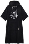 Van One Classic Cars Poncho - Surf club - black white - maat L/XL