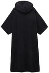 Van One Classic Cars Poncho - Surf club - black white - maat L/XL