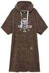 Van One Classic Cars Poncho - Surf club - Taupe white - maat L/XL