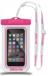 Waterdichte hoes voor Smartphone-Wit/Roze -Seawag (universeel)