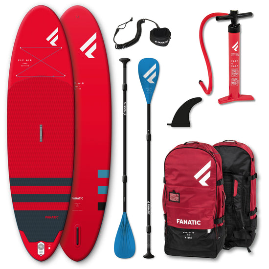 Fanatic Fly Air Red 10'8'' ( compleet pakket )