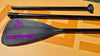 Reefline Turtle aluminium sup peddel Purple edition