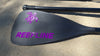 Reefline Turtle aluminium sup peddel Purple edition