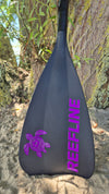 Reefline Turtle aluminium sup peddel Purple edition
