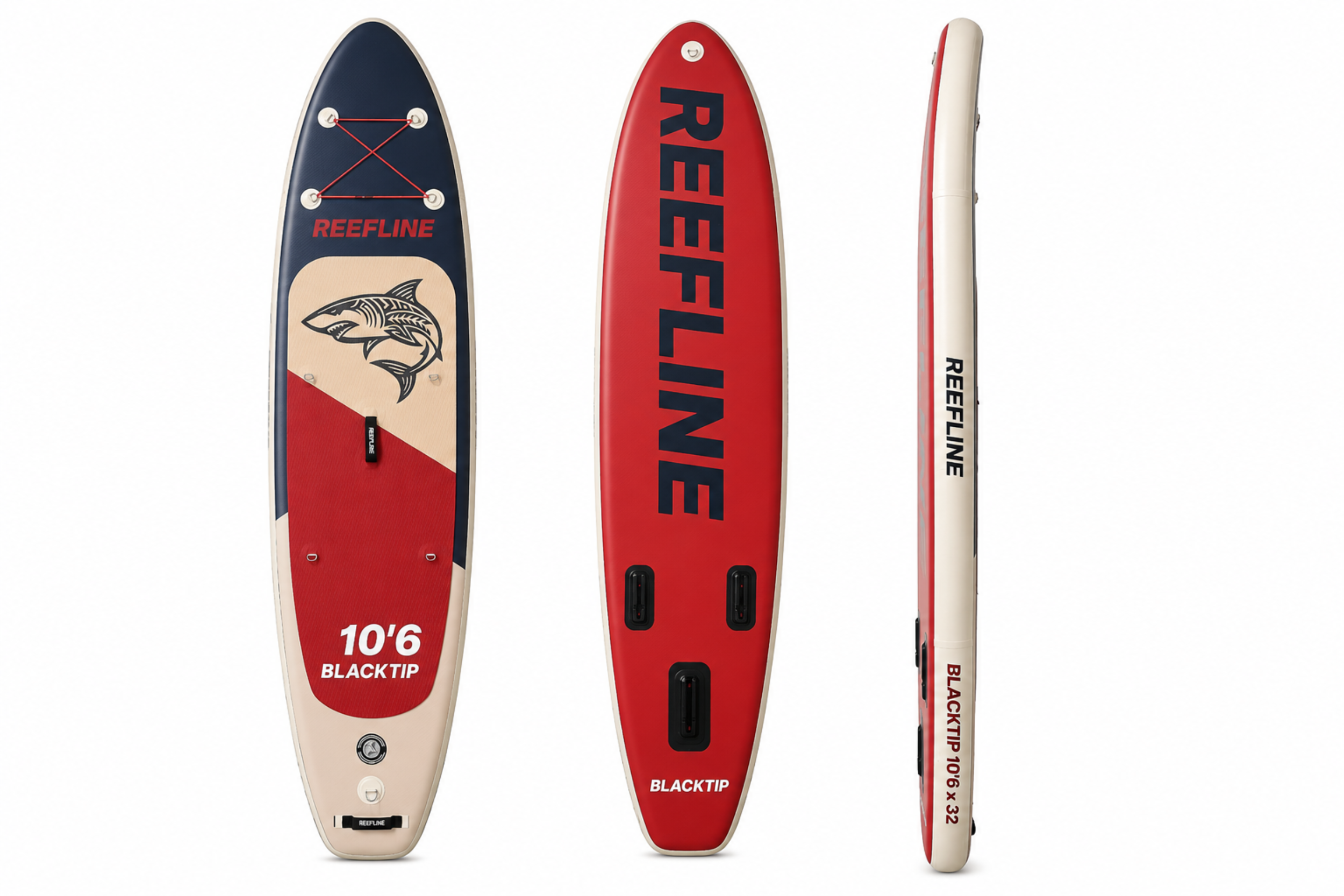 Reefline Blacktip 10'6 SUP Board – MSL Double Layer & 3 Jaar Garantie