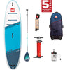 Red Paddle Sup Package - 10.6 Ride - Cruiser tough paddle & leash
