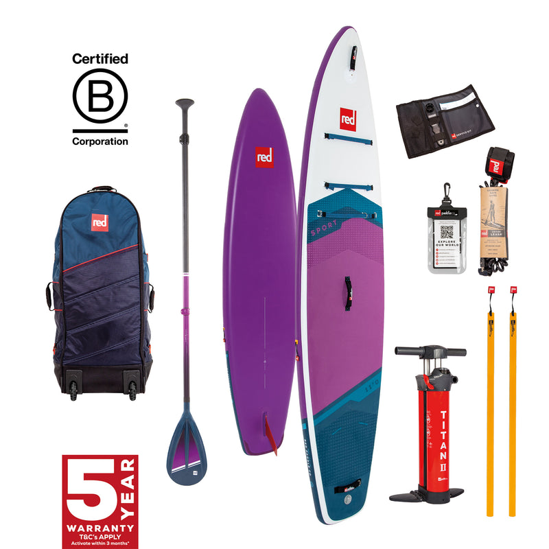 Red Paddle Sup Package - 11.0 Sport Purple HTTP 2024