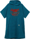 Van One Classic Cars Poncho original ride, Petrol neon orange, Maat: S/M