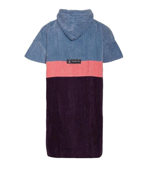 Wave Hawaii Poncho Cotton Velours Kiholo, Size M (new collection)
