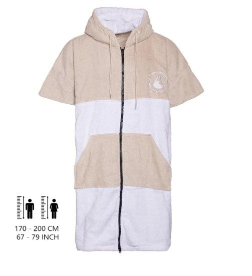 Zip Poncho Wave Hawaii Cotton Fuseta, maat L (new collection)