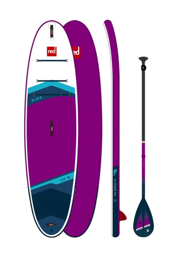 Red Paddle Sup Package - 10.6 Ride Purple CT