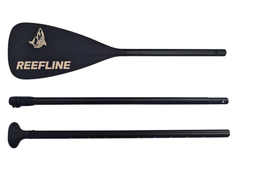 Reefline Blacktip aluminium   sup peddel Beige edition