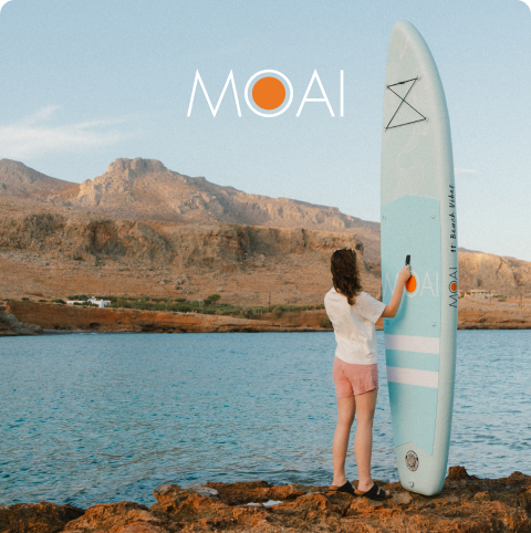 Supboard Moai 11' Ultra light ocean beach vibes serie