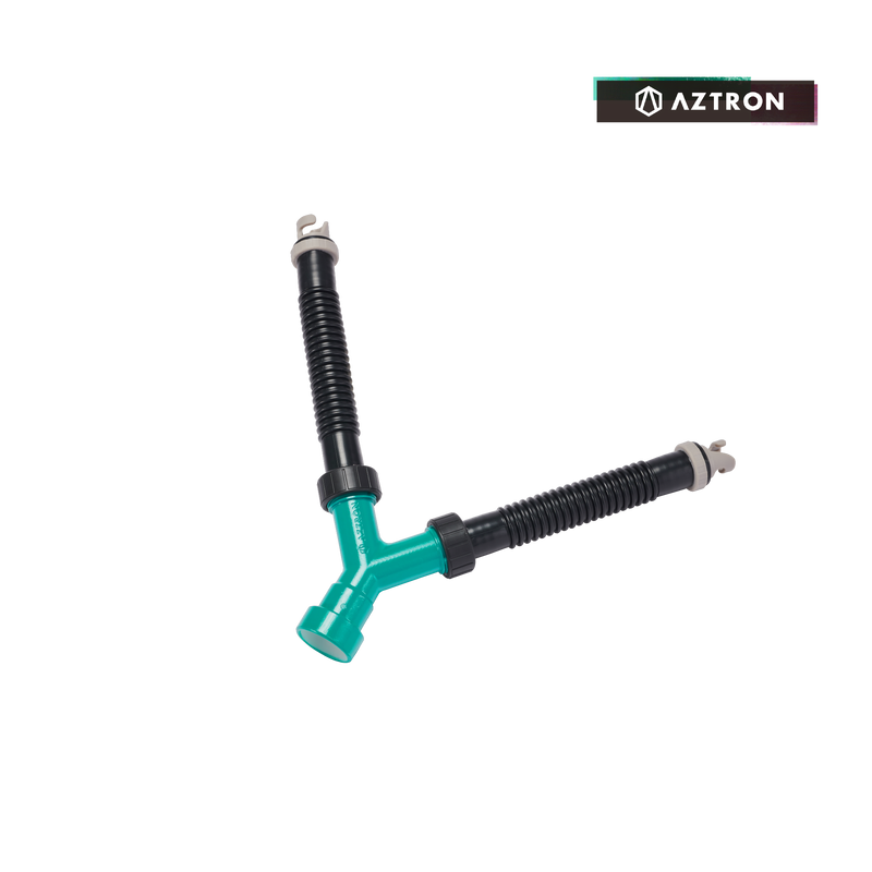 Aztron Y-Shape pomp adapter 2x 24.5cm slang