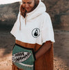 Poncho Campeche Wave Hawaii, Cotton/Velours ,Size S-M