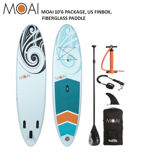 Sup board Moai 10.6'' compleet pakket met glasvezel peddel