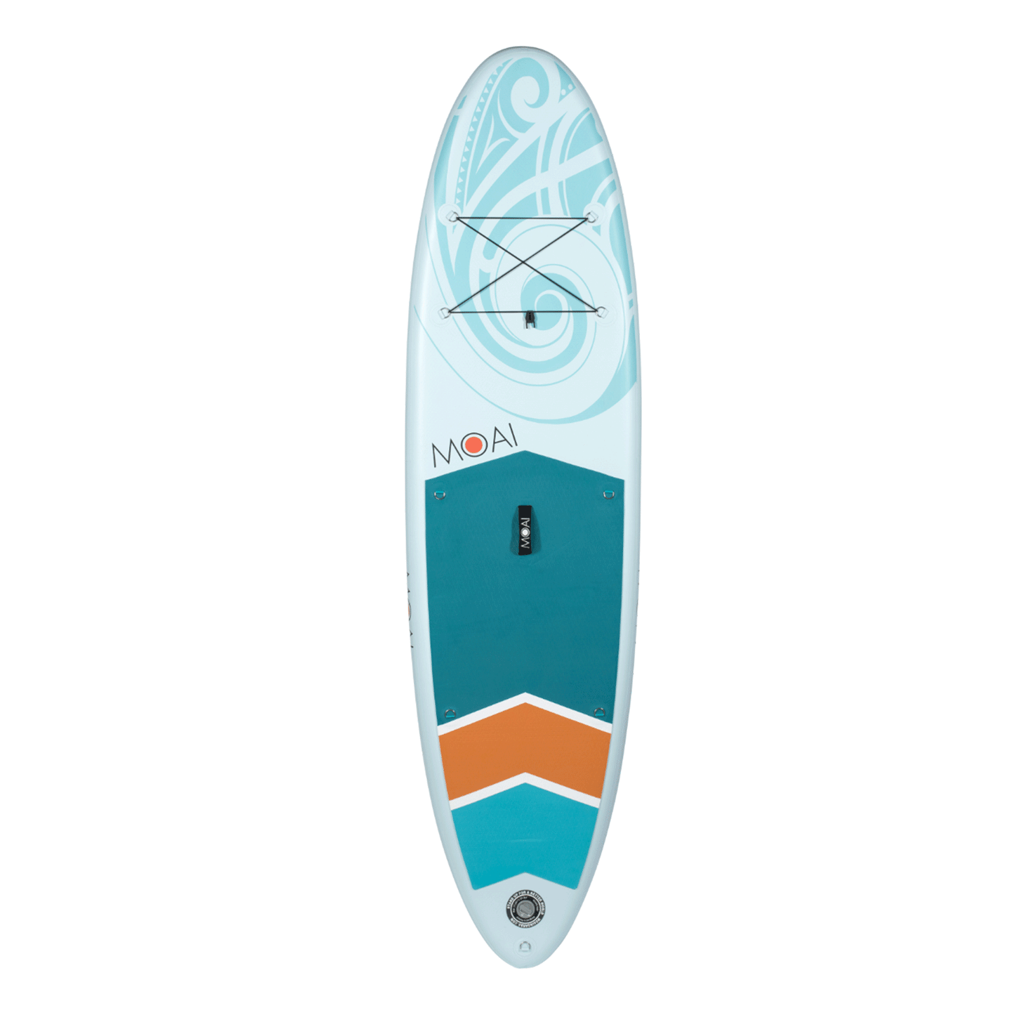 Sup board Moai 10.6'' compleet pakket met glasvezel peddel