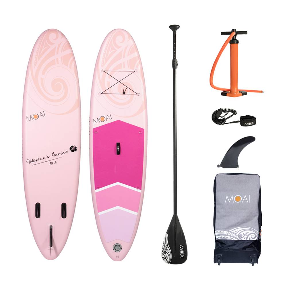 Sup board Moai 10.6 Womens Pakket met glasvezel peddel