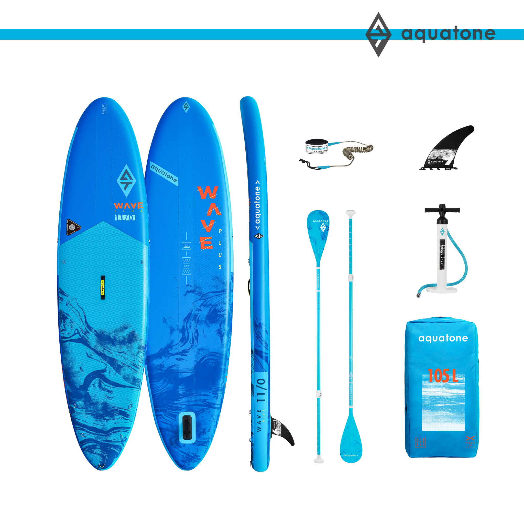 Aquatone Wave plus 11'' all-round supboard 2022 (compleet pakket)
