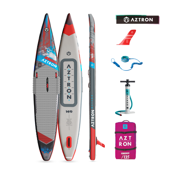 Aztron Meteor race sup board 14.0'' 2022 (compleet pakket, zonder peddel)