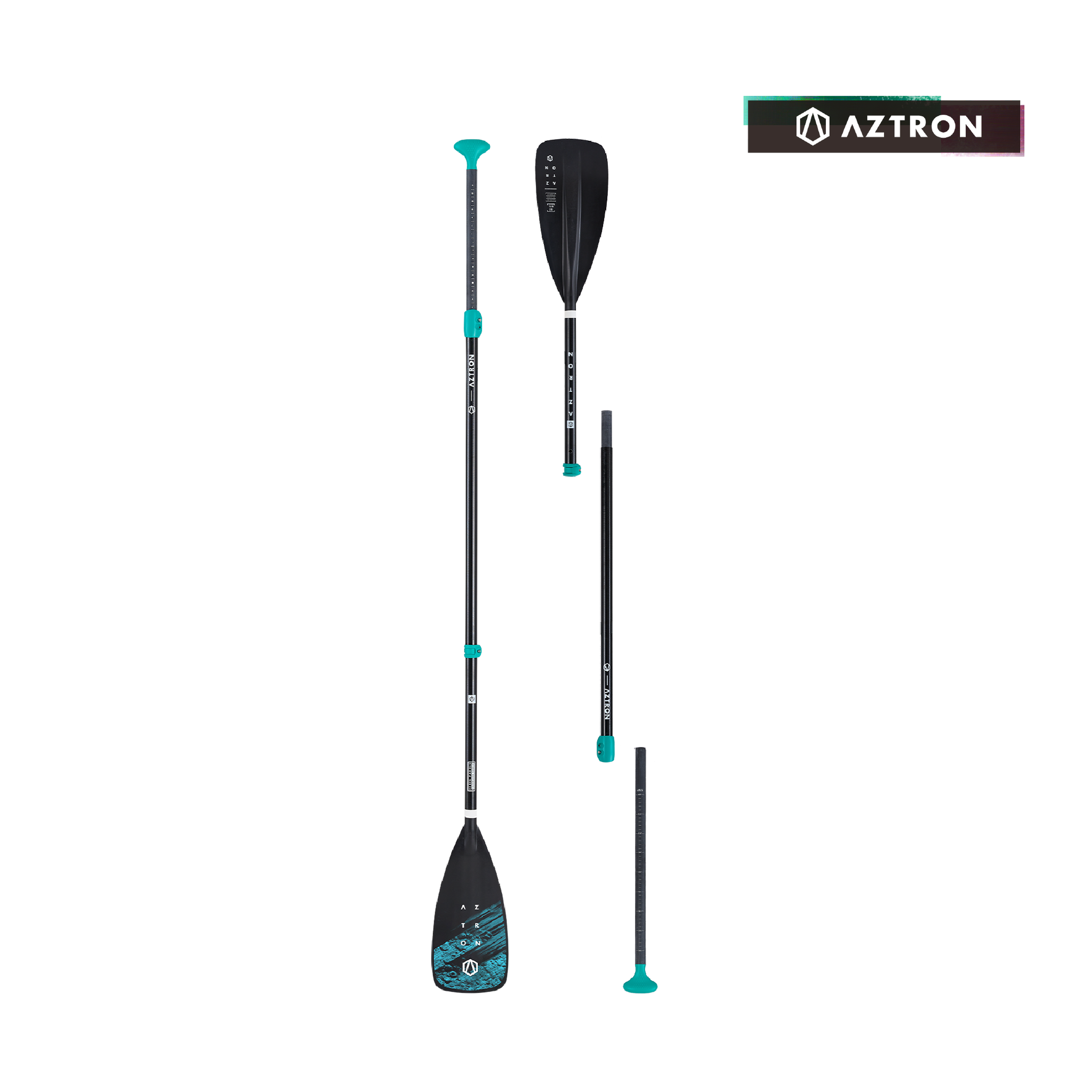Aztron rebel glasvezel peddel 3 delig