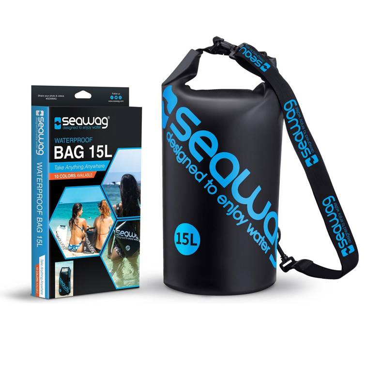 Dry bag Seawag 15 Ltr. Black/Blue
