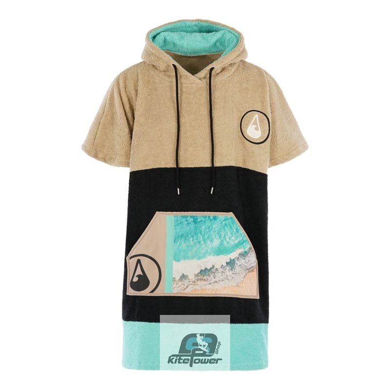 Poncho Wave Hawaii Cotton/ Recy-PES  Ericeira Size M
