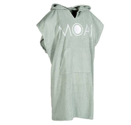 Poncho Moai Mint Groen