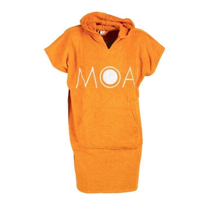 Poncho Moai Kids Oranje