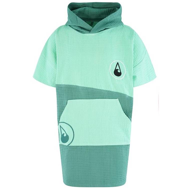 Travel Poncho Wave Hawaii Breese-green, maat S-M