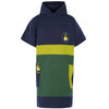 Travel Poncho Wave Hawaii Pampatar, blauw-groen-geel, S-M