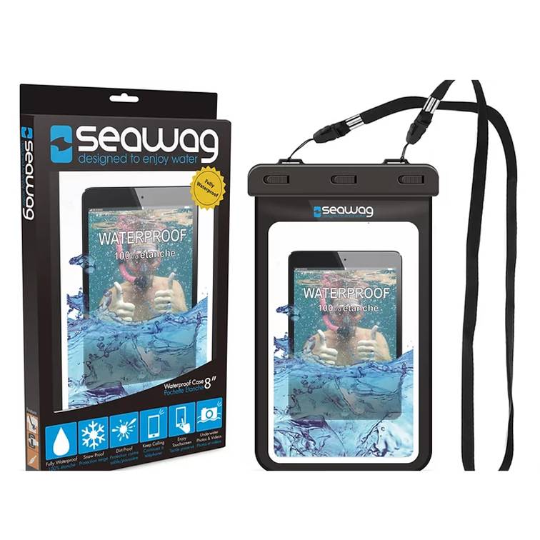 Waterdichte hoes voor Mini Tablet zwart - Seawag