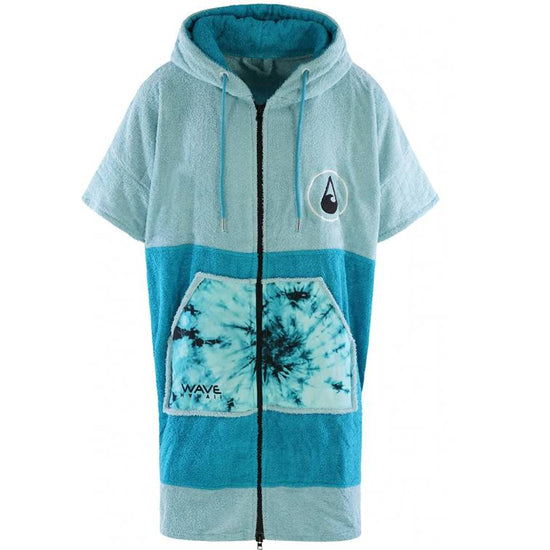 Zip Poncho Wave Hawaii Cotton Flyh, maat M