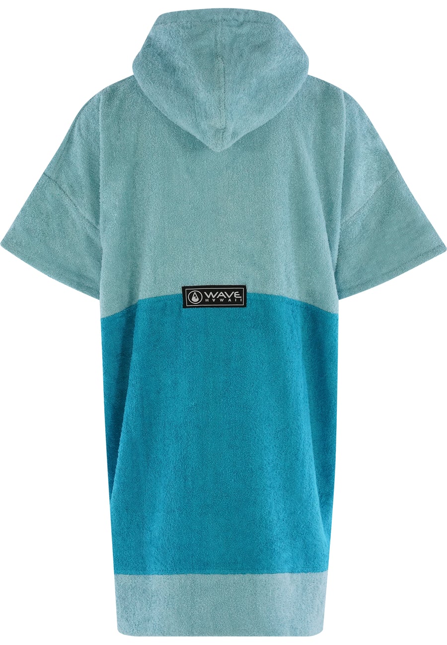 Zip Poncho Wave Hawaii Cotton Flyh, maat M