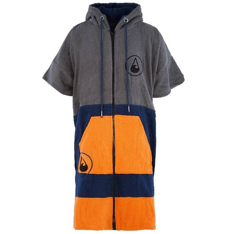 Zip Poncho Wave Hawaii Cotton Shany, maat L